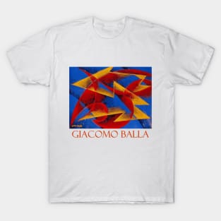 Line of Speed (1913) by Giacomo Balla T-Shirt